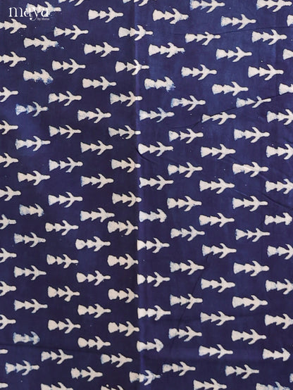 Blue- Cotton salwar