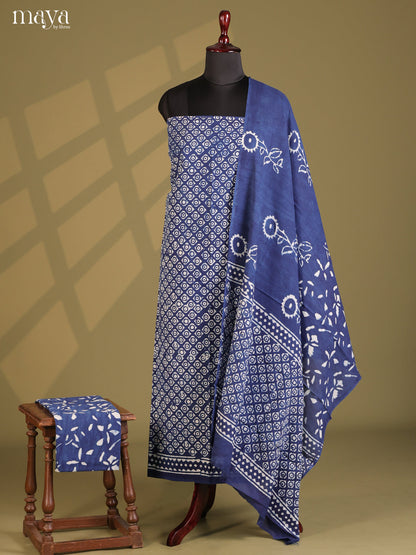 Blue - Cotton salwar
