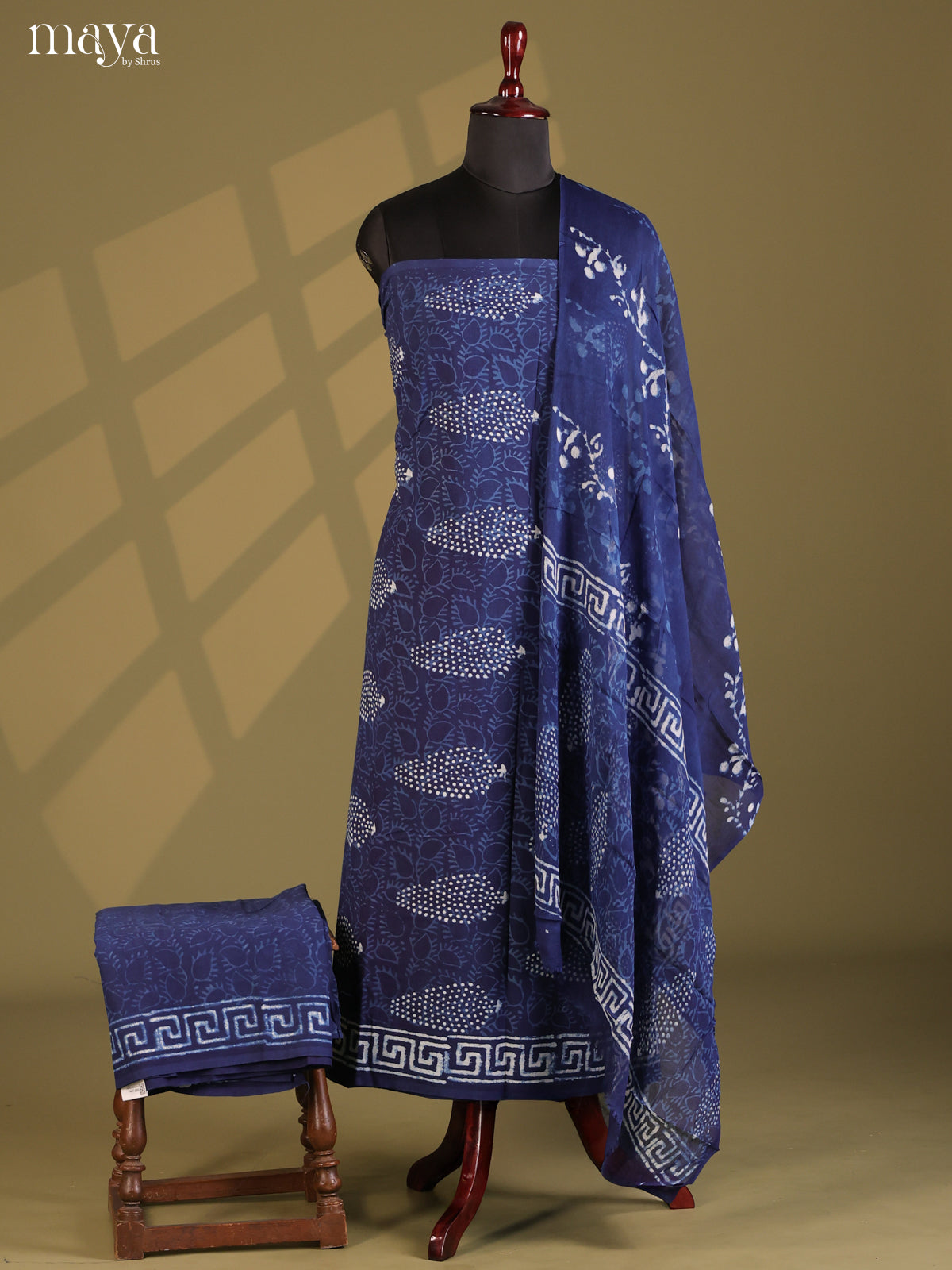 Blue - Cotton salwar