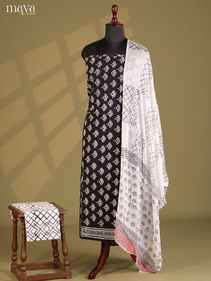 Black & White -  Cotton salwar
