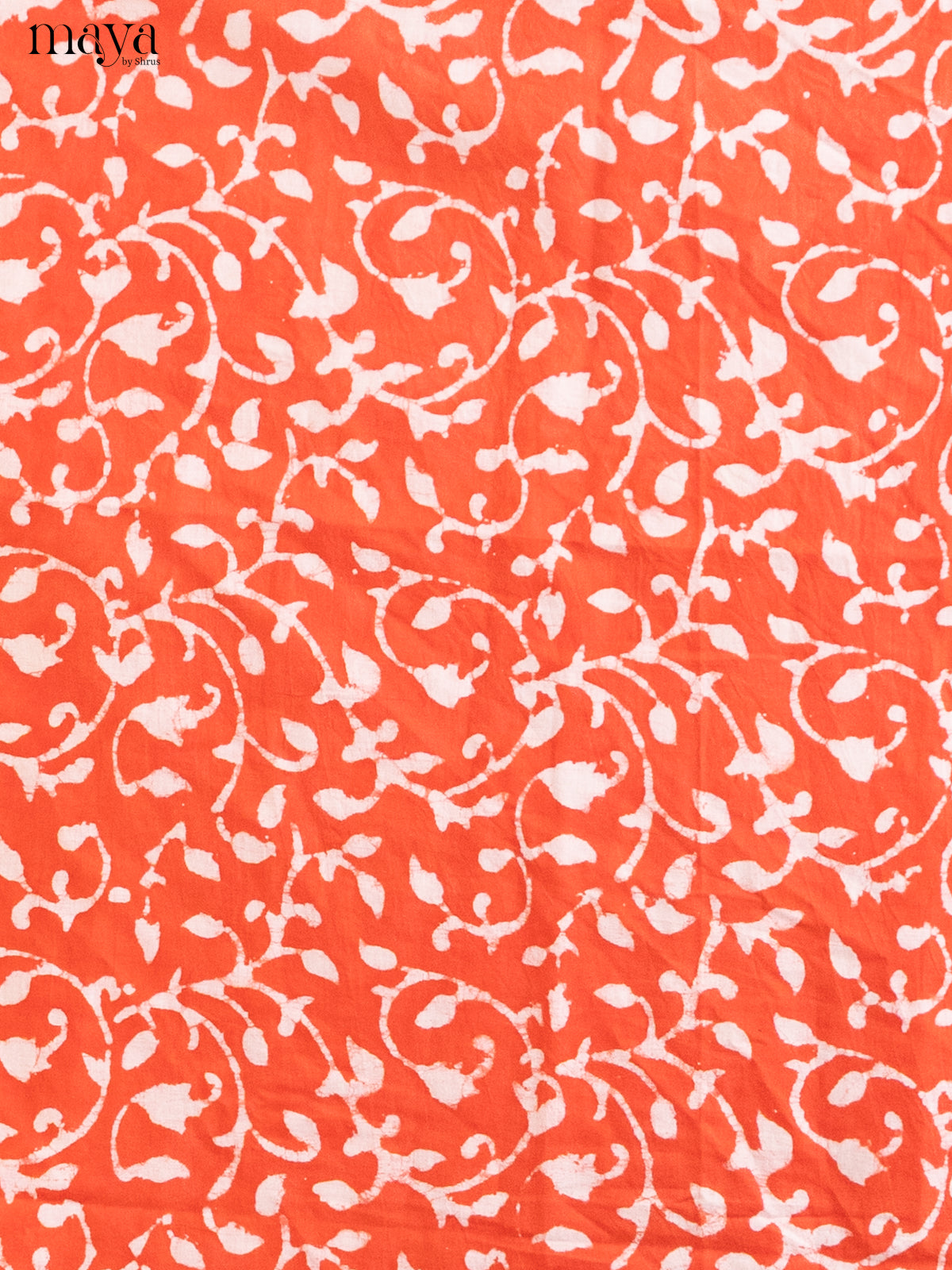 Orange- Cotton salwar