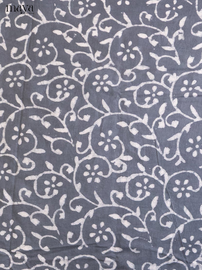 Grey- Cotton salwar