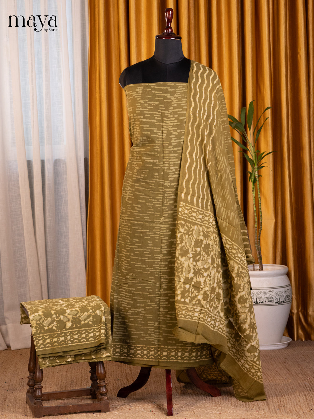 Chutney Green - Cotton salwar