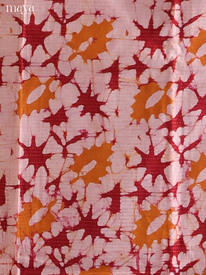 Red & Mustard - Cotton salwar