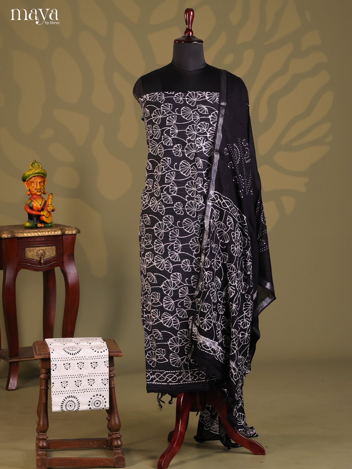 Black & white - Cotton salwar