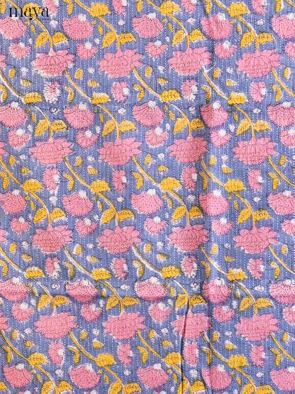 Purple & Pink - Cotton salwar