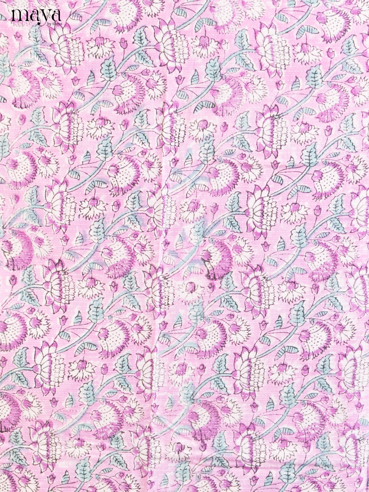 Purple & White- Cotton salwar