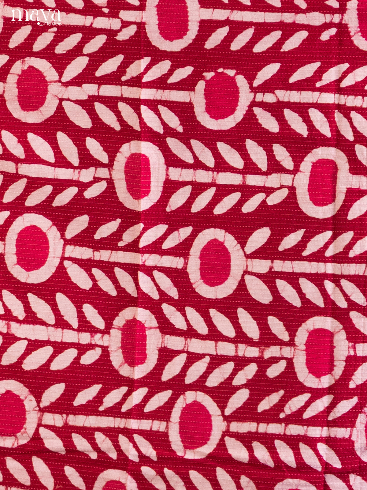 Maroon & Red- Cotton salwar