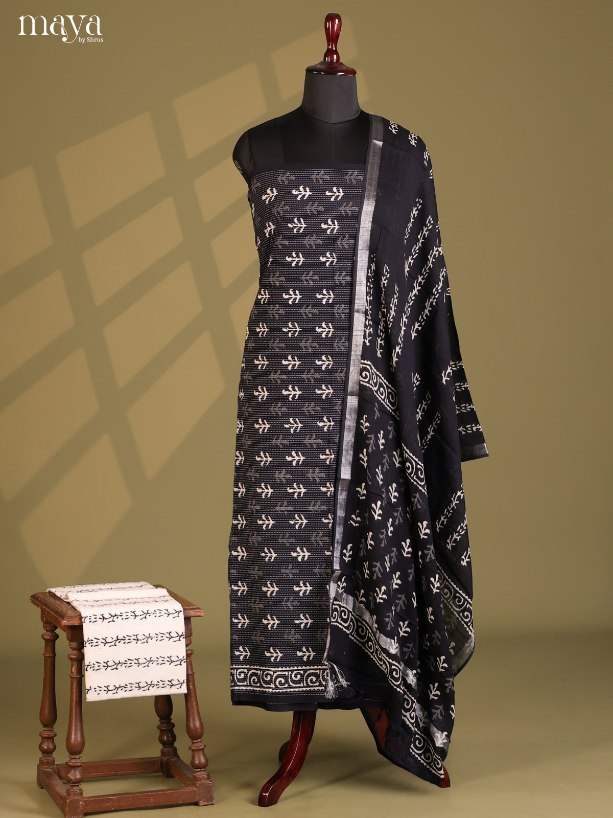 Black & White - Cotton salwar