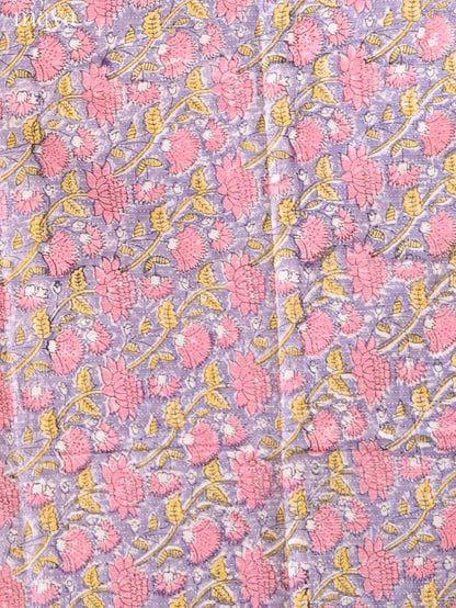 Pink with Cream - Cotton salwar