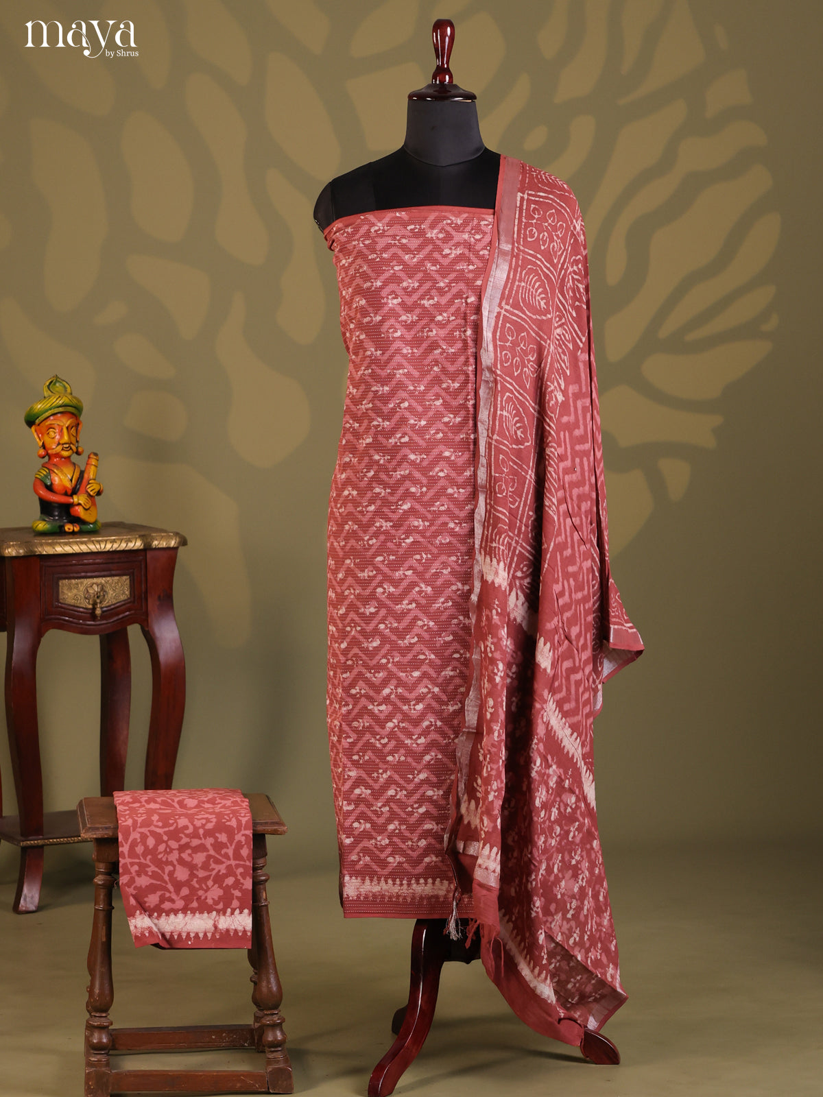 Brown - Cotton salwar