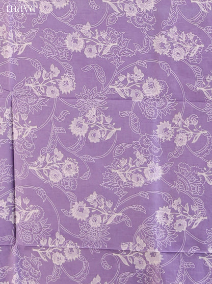 Purple - Cotton salwar