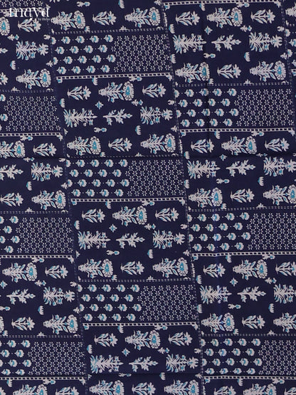 Blue - Cotton salwar