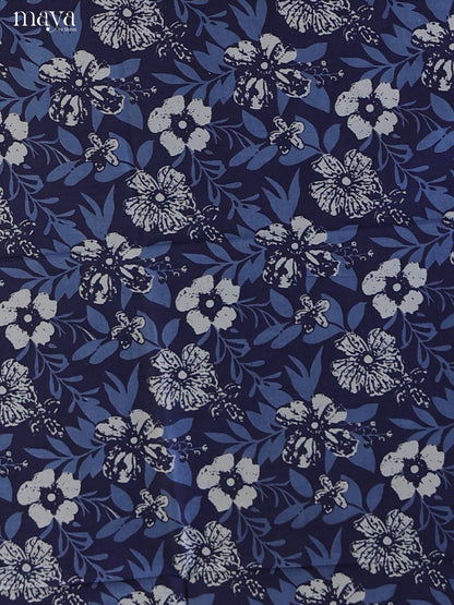 Blue - Cotton salwar
