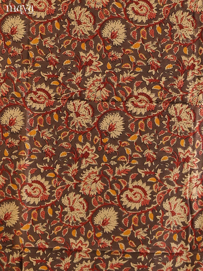 Brown & Cream - Cotton salwar