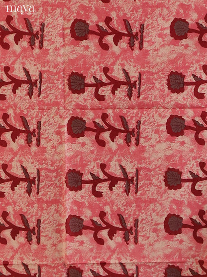 Maroon - Cotton salwar