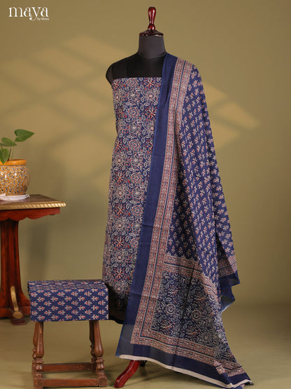 Blue - Cotton salwar