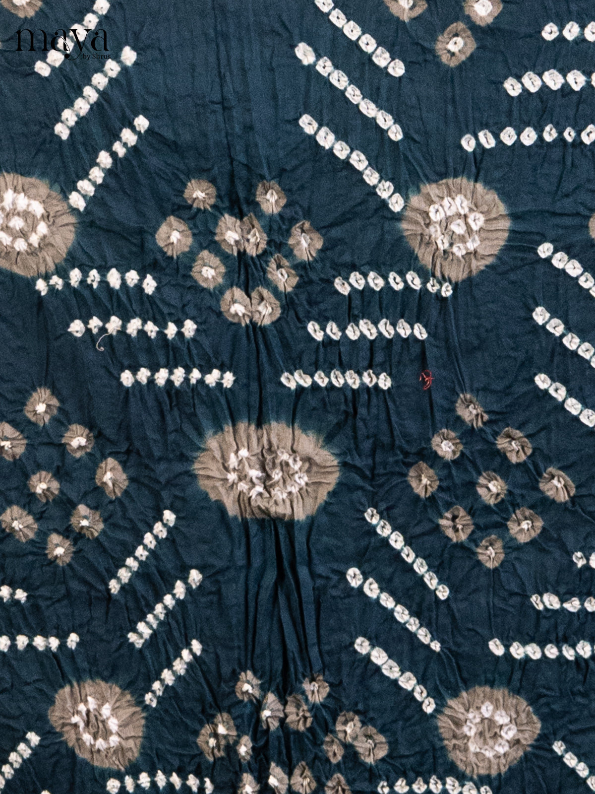 Blue & Grey - Bandhini salwar Unstitch