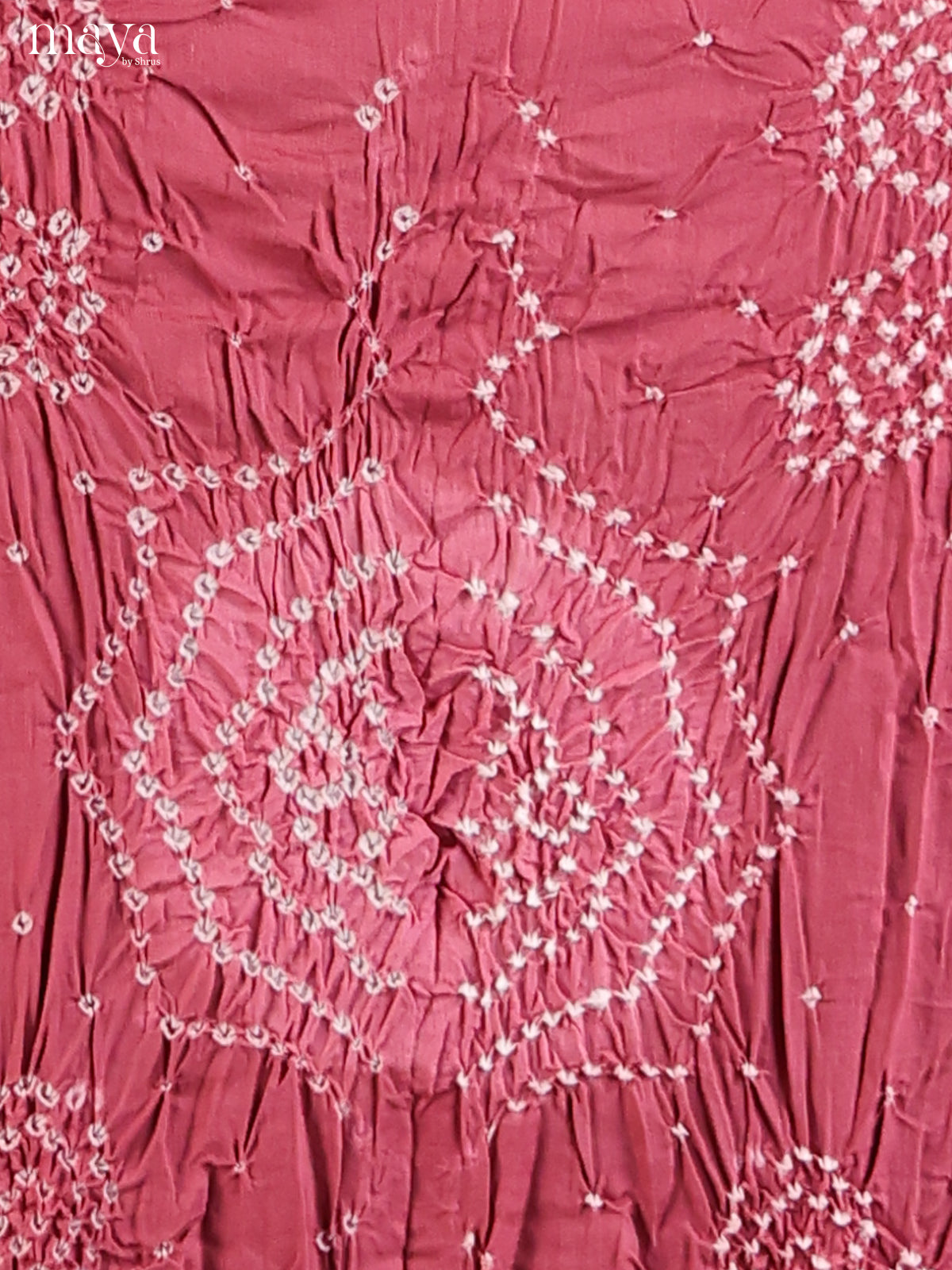 Onion PInk- Bandhini salwar Unstitch