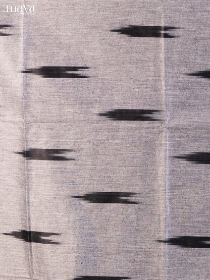 Grey & Black - Ikkat Salwar Unstitch
