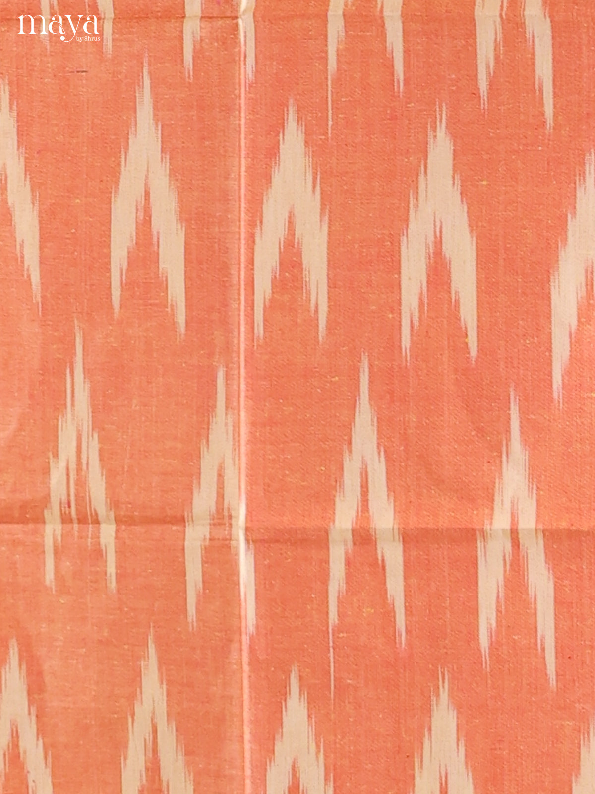 Peach & Cream- Ikkat Salwar Unstitch