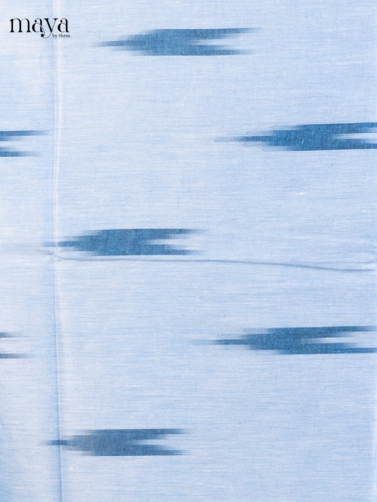 Lite Blue & Blue - Ikkat Salwar Unstitch