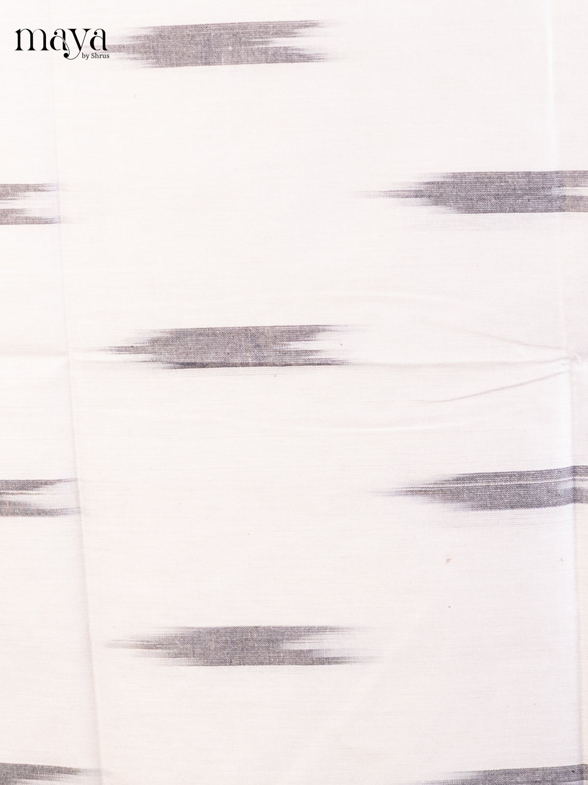 White & Grey- Ikkat Salwar Unstitch