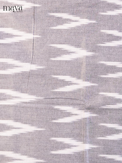 Grey - Ikkat Salwar Unstitch