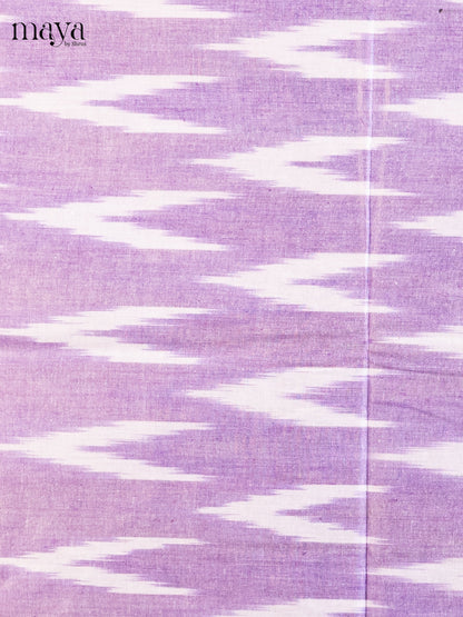 Lavender & Cream- Ikkat Salwar Unstitch