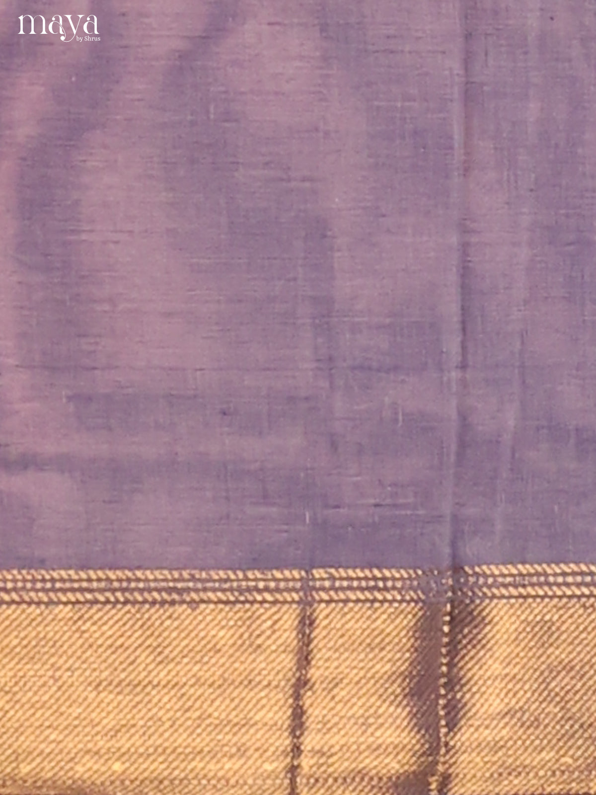 Lavender Chettinad Cotton Dupatta with thread buttas , zari border