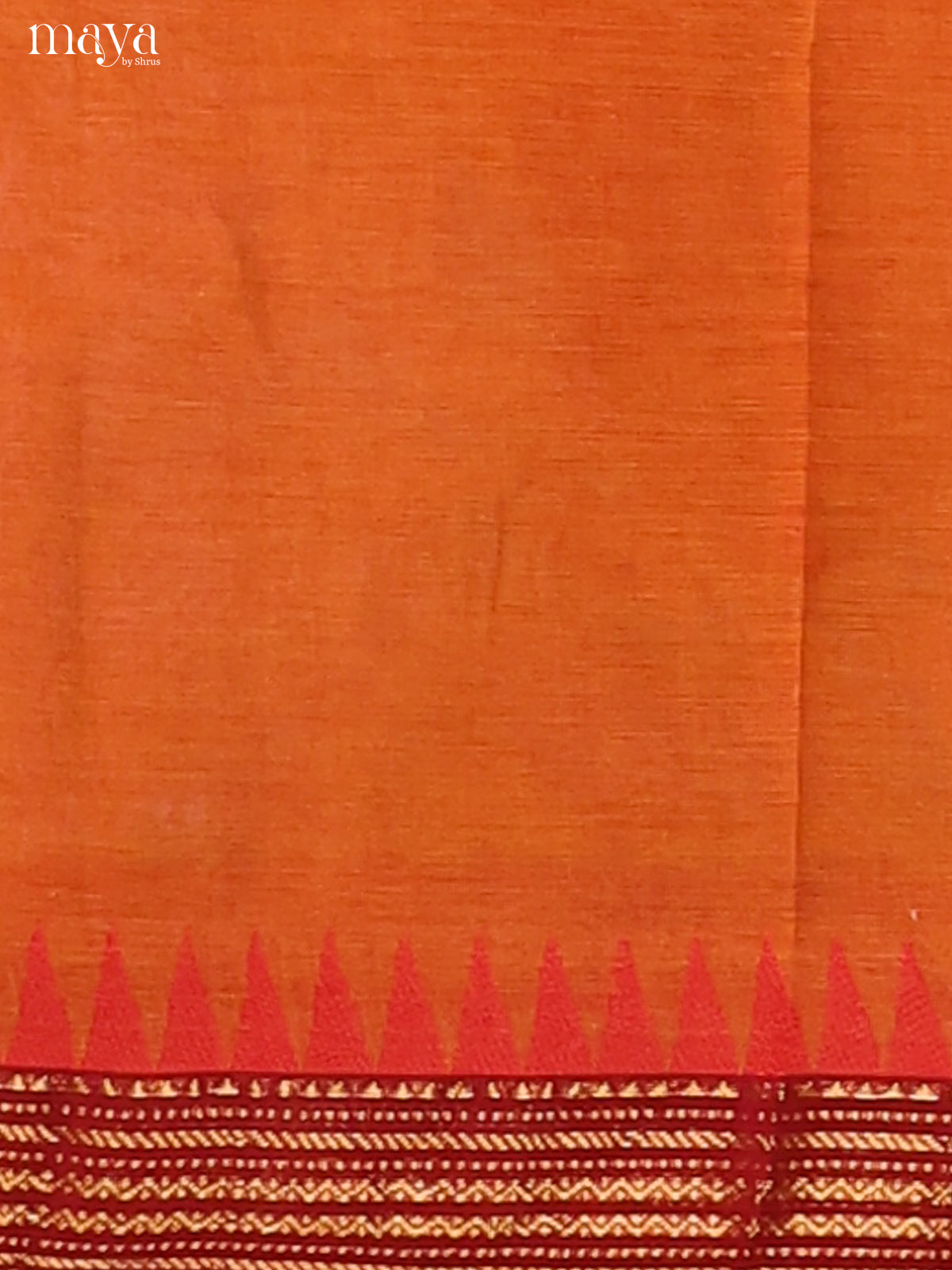 Mustard Chettinad Cotton Dupatta with thread woven buttas , contrast zari border