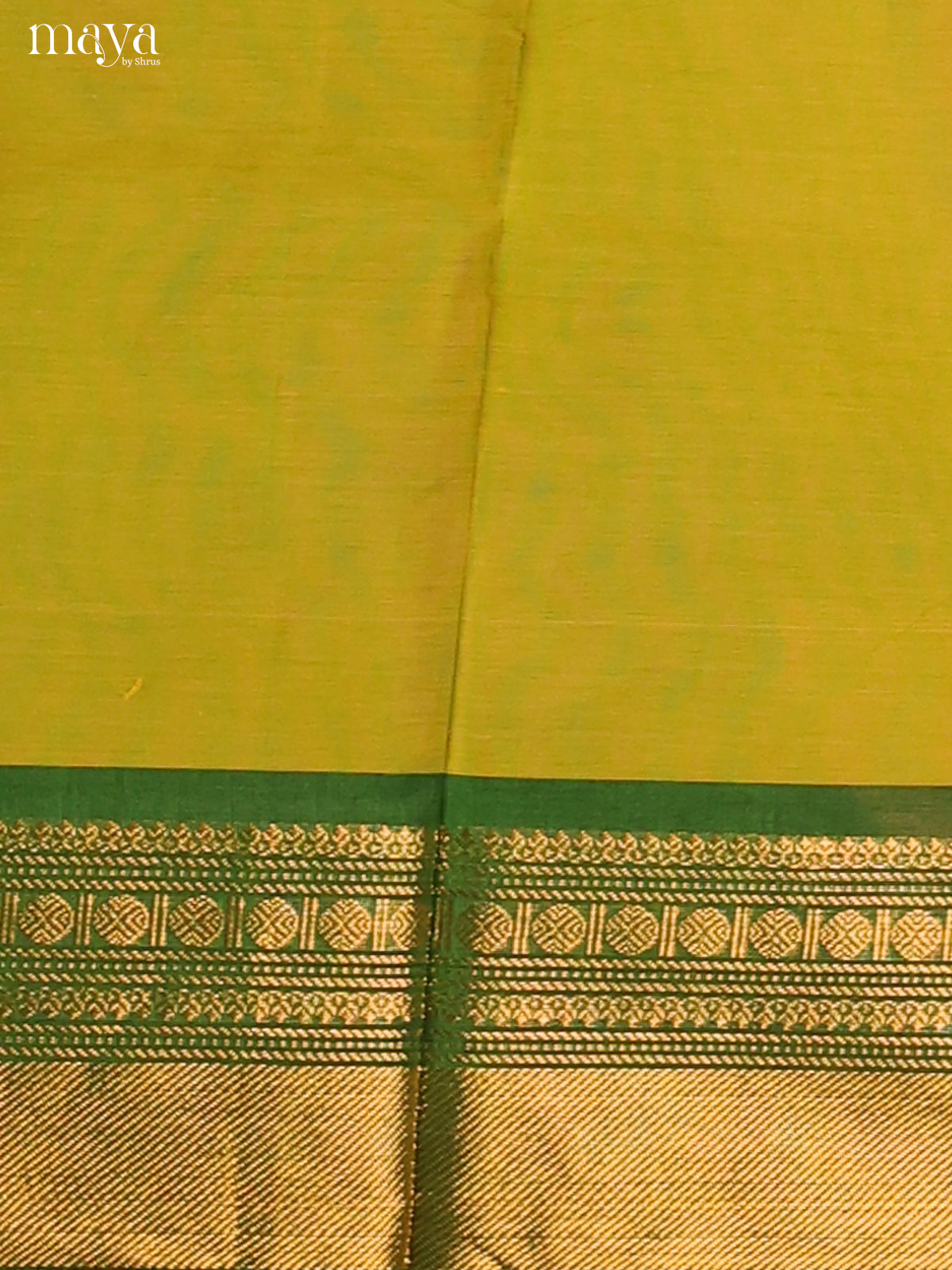 Lite Green & Green - chettinad top & dupatta combo