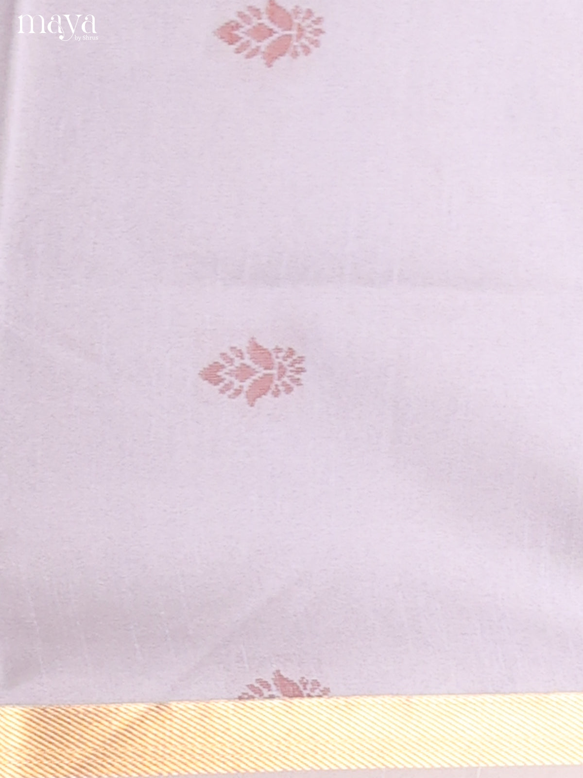 Mild Lavender & Brown- Semi rawsilk salwar