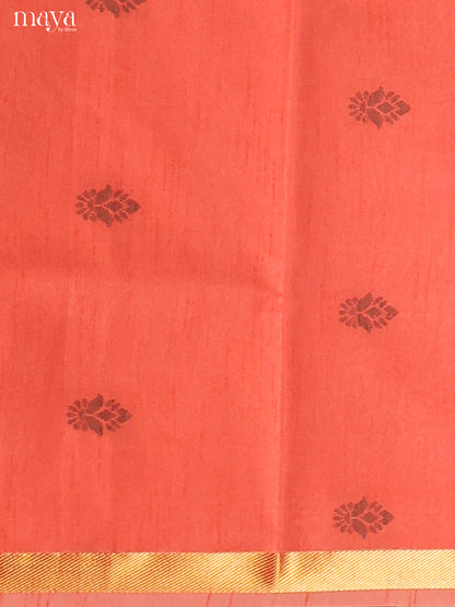 Red - Semi rawsilk salwar