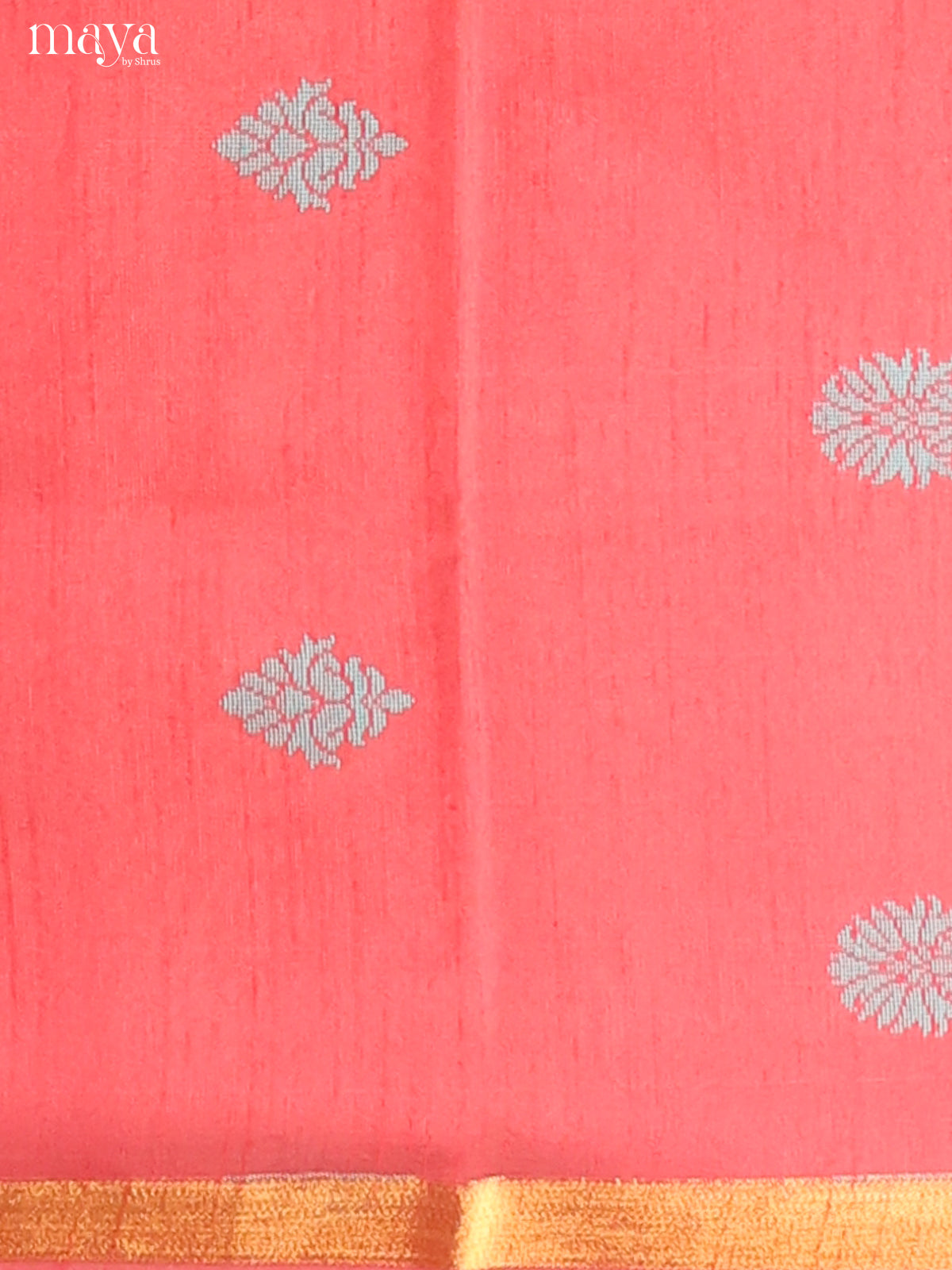Red & Teal - Semi rawsilk salwar