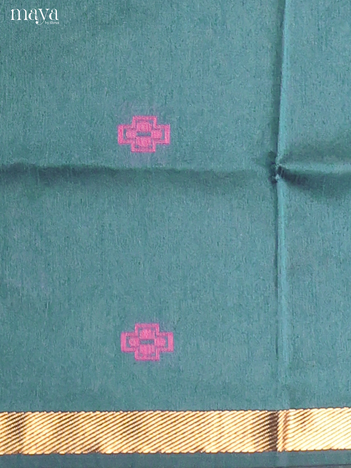 Green & Purple - Semi rawsilk salwar
