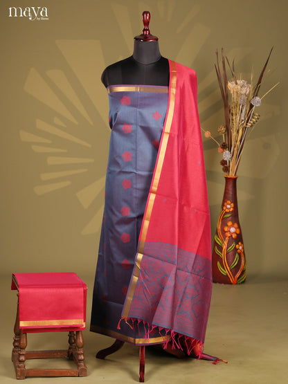 MDF21081 - Semi rawsilk salwar