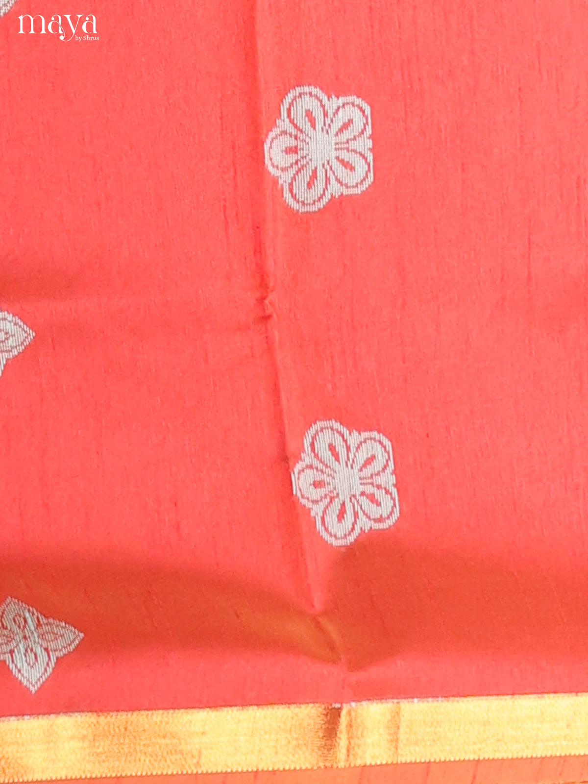 Red & Teal Green - Semi rawsilk salwar