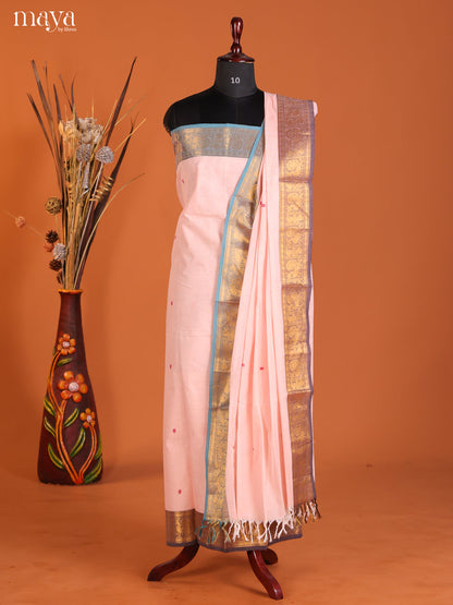 MDF26001-chettinad top & dupatta combo