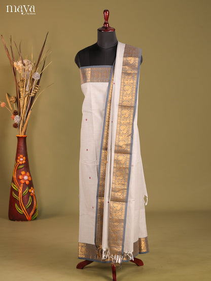 MDG05002 - chettinad top & dupatta combo