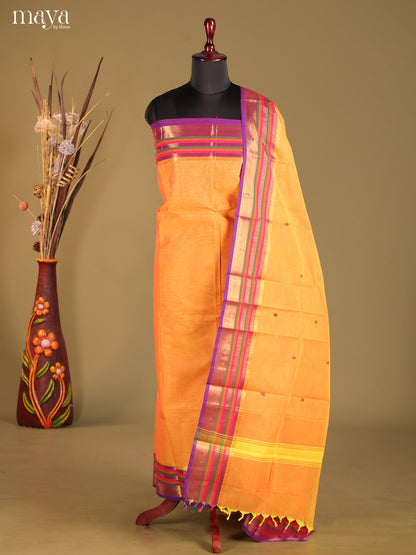 MDG25002-chettinad top & dupatta combo