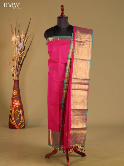 MDG25006-chettinad top & dupatta combo