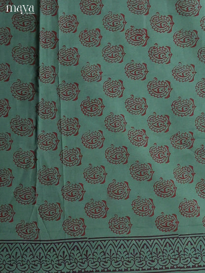 MDG28004-Bagh Cotton Salwar Unstich