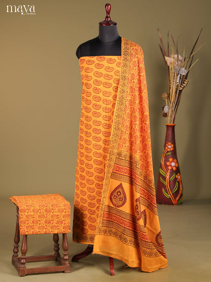 MDG28011-Bagh Cotton Salwar Unstich