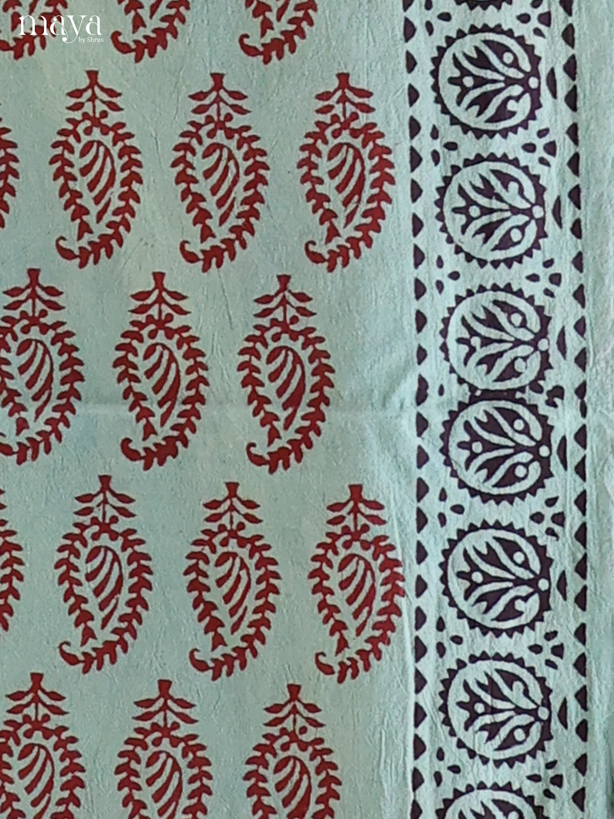 MDG28013-Bagh Cotton Salwar Unstich
