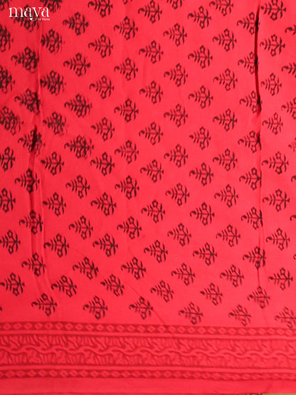 MDG28023-Bagh Cotton Salwar Unstich