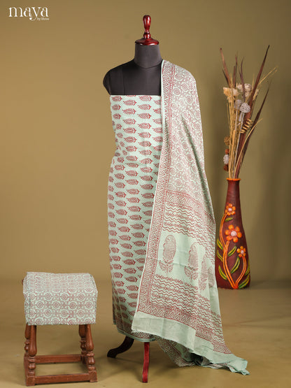 MDG28038-Bagh Cotton Salwar Unstich
