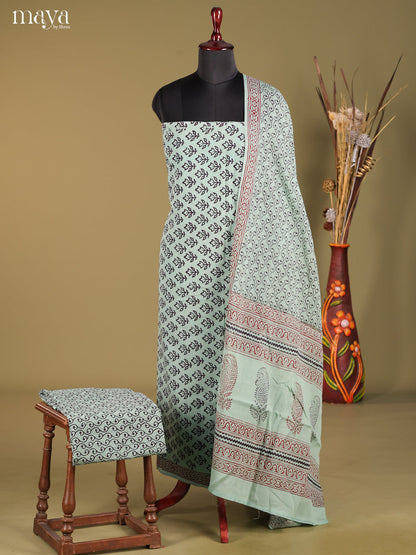 MDG28063-Bagh Cotton Salwar Unstich