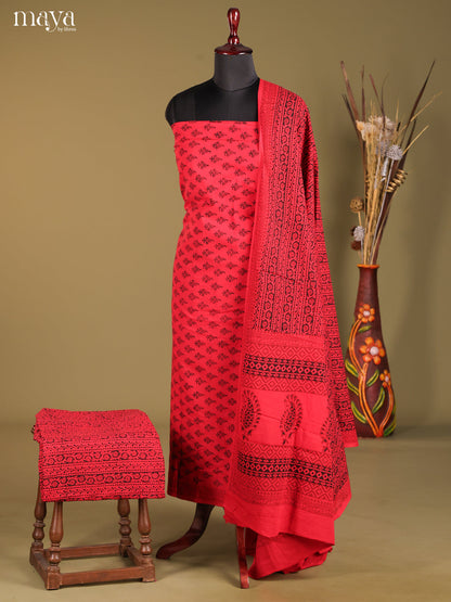MDG28084-Bagh Cotton Salwar Unstich