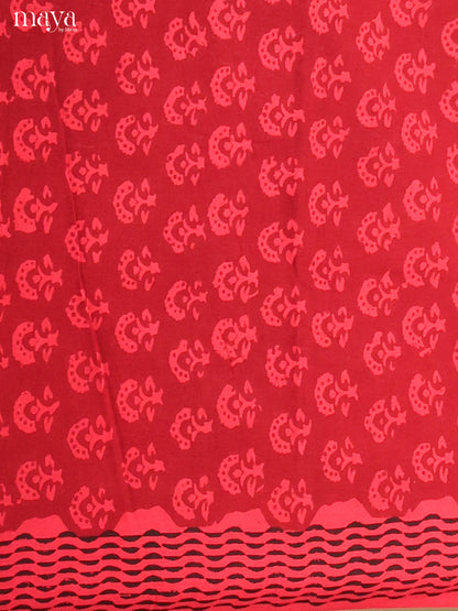 MDG28092-Bagh Cotton Salwar Unstich